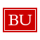 Boston University 로고